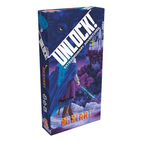 Space Cowboys, Unlock! – Restart, Familienspiel, Rätselspiel, 1-6 Spieler, Ab 10+ Jahren, 60 Minuten, Deutsch Space Cowboys, Unlock! – Restart, Familienspiel, Rätselspiel, 1-6 Spieler, Ab 10+ Jahren, 60 Minuten, Deutsch von Space Cowboys