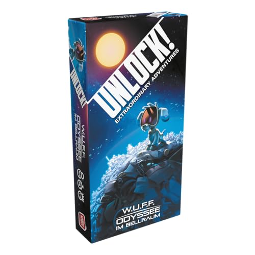 Space Cowboys, Unlock! – W.U.F.F.: Odyssee im Bellraum, Familienspiel, Rätselspiel, 1-6 Spieler, Ab 10+ Jahren, 90 Minuten, Deutsch Space Cowboys, Unlock! – W.U.F.F.: Odyssee im Bellraum, Familienspiel, Rätselspiel, 1-6 Spieler, Ab 10+ Jahren, 90 Minuten, Deutsch von Space Cowboys