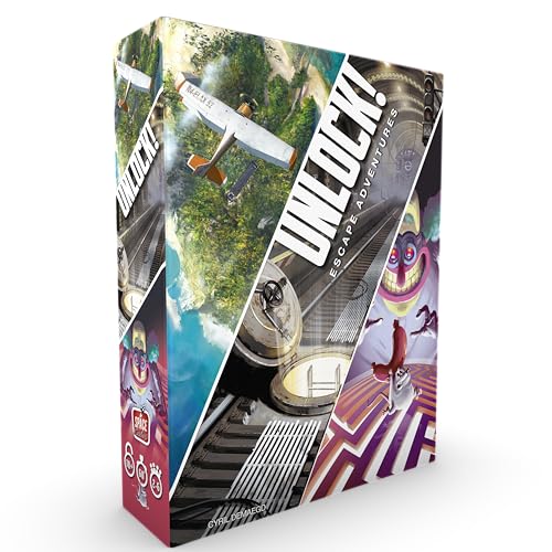 Space Cowboys , Unlock! , Board Game , Ages 10+ , 2 - 6 Players , 60 Minutes Playing Time Space Cowboys , Unlock! , Board Game , Ages 10+ , 2 - 6 Players , 60 Minutes Playing Time von Space Cowboys
