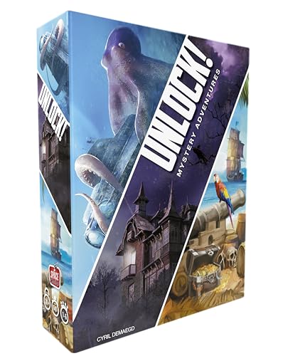 Space Cowboys ASMSCUNLOCK02EN Unlock 2 Mystery Adventures Game, English von Space Cowboys