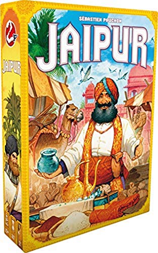 Space Cowboys Asmodee Jaipur – Karten- und Strategiespiel für Kinder ab 10 Jahren – Marchandierspiel – Werden Sie der Kaufmann Attitré des Maharaja – für 2 Spieler – 30 Minuten - Französische Sprache Space Cowboys Asmodee Jaipur – Karten- und Strategiespiel für Kinder ab 10 Jahren – Marchandierspiel – Werden Sie der Kaufmann Attitré des Maharaja – für 2 Spieler – 30 Minuten - Französische Sprache von Space Cowboys