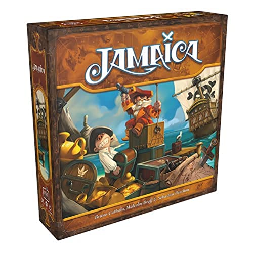 Asmodee, Jamaica, Grundspiel, Familienspiel, Brettspiel, 2-6 Spieler, Ab 8+ Jahren, 45+ Minuten, Deutsch von Space Cowboys