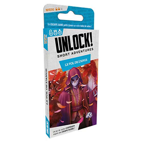 Jeu d'ambiance Asmodee Unlock! Short Adventure 3 : Le vol de l'ange von Space Cowboys