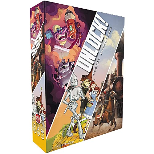 Space Cowboys ASMSCUNLOCK01EN Unlock 3! Secret Adventures - Escape Room Game - Multi-Colour Space Cowboys ASMSCUNLOCK01EN Unlock 3! Secret Adventures - Escape Room Game - Multi-Colour von Space Cowboys