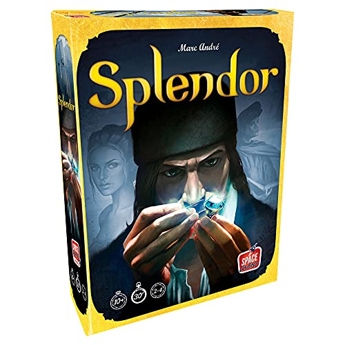 Space Cowboys UNBOX NOW , Splendor , Board Game , Ages 10+ , 2 to 4 Players , 30 Minutes Playing Time von Space Cowboys