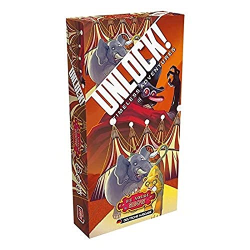 Space Cowboys, Unlock! – Die Noside-Show, Familienspiel, Rätselspiel, 1-6 Spieler, Ab 10+ Jahren, 60+ Minuten, Deutsch Space Cowboys, Unlock! – Die Noside-Show, Familienspiel, Rätselspiel, 1-6 Spieler, Ab 10+ Jahren, 60+ Minuten, Deutsch von Space Cowboys
