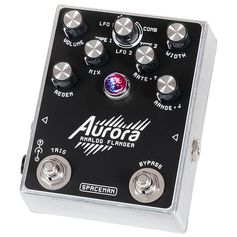 Spaceman Aurora Flanger Silver Effektgerät E-Gitarre Spaceman Aurora Flanger Silver Effektgerät E-Gitarre von Spaceman