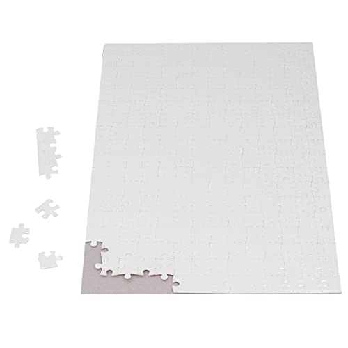 Blanko-Sublimationspuzzles, 10 Sets A3 26 X 38,5 cm, 252 Stück DIY Blanko-Puzzle, Papier-Heißpress-Puzzle, Sublimationstransfer-Verbrauchsmaterialien, Büroprodukte von Spacnana