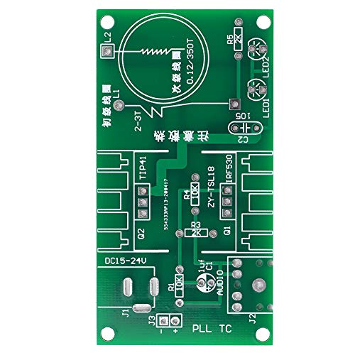 Spacnana 15 Bis 24 V -Lautsprecher Kit, Elektronische Bogenspulen - -Board -Set mit LED -Leuchtfuam, Drahtloser Stromübertragung für Lustige Wissenschaftsexperimente von Spacnana
