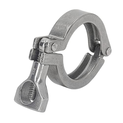 Spacnana 304 Dreifach aus Rostfreiem Stahl Dreifachklemme mit Flügelkappe, um das Schlauchrohr zu Verbinden, Schnelle Nebenwirkungen (19) von Spacnana