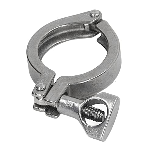 Spacnana 304 Dreifach aus Rostfreiem Stahl Dreifachklemme mit Flügelkappe, um das Schlauchrohr zu Verbinden, Schnelle Nebenwirkungen (32) von Spacnana