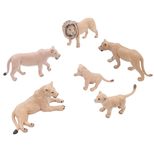 Spacnana Mini Lions Family Figuren Setzen Sie Material Wildtiere Modell für Landschaftsszene Spacnana Mini Lions Family Figuren Setzen Sie Material Wildtiere Modell für Landschaftsszene von Spacnana