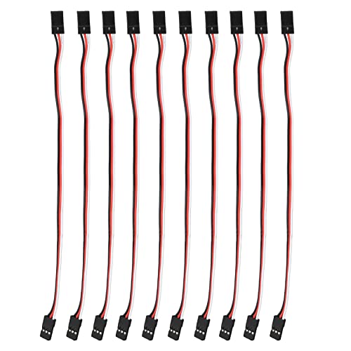 Spacnana Nachhaltiger Servo -Erweiterungskabel Messingkern für die Servo -Fahrerverbindung des Model Car 10 Prozent. (200 mm Mutter zur Mutter) von Spacnana