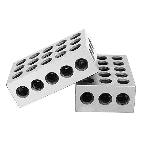 Spacnana Paralleler Anziehungsblock in Hochgenauigkeitsstahl Zum Schleifwerkzeug 23 Löcher 2 X 4 X 6 '' Blöcke für Werkzeugmaschinen Spacnana Paralleler Anziehungsblock in Hochgenauigkeitsstahl Zum Schleifwerkzeug 23 Löcher 2 X 4 X 6 '' Blöcke für Werkzeugmaschinen von Spacnana