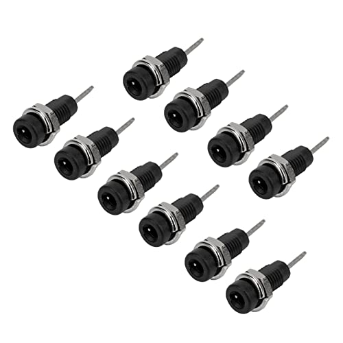 Spacnana Umfangreiches Postplug -Adapter für 2 Mm Cole Banana Panel für Elektronische Instrumente (Black) von Spacnana