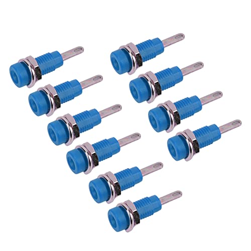 Spacnana Umfangreiches Postplug -Adapter für 2 Mm Cole Banana Panel für Elektronische Instrumente (Blue) von Spacnana