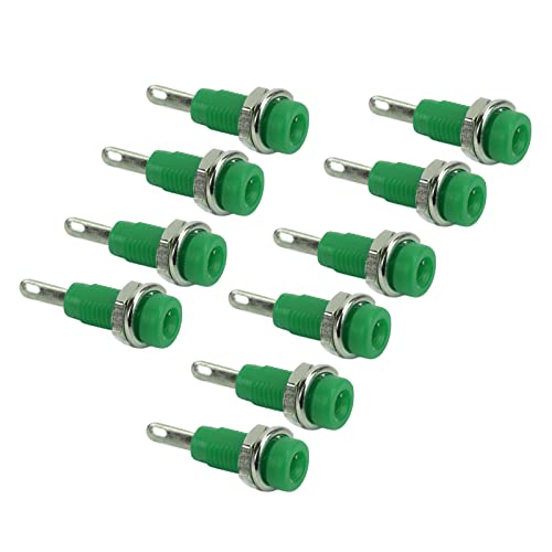 Spacnana Umfangreiches Postplug -Adapter für 2 Mm Cole Banana Panel für Elektronische Instrumente (Green) von Spacnana