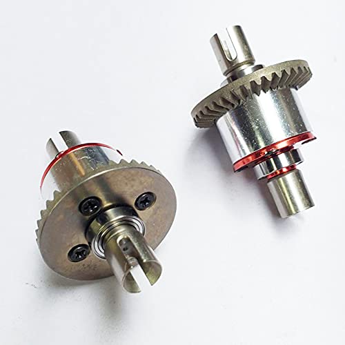 Spactz 4 Teilige Voll Metall Metall Differential Getriebe Upgrade Teile für 144001 124019 124018 RC Auto Teile von Spactz