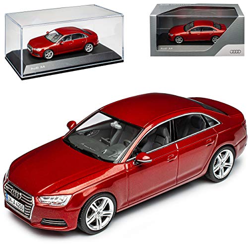 A*u*d*i A4 B9 Limousine Matador Rot Ab 2015 1/43 Spark Modell Auto von Spark