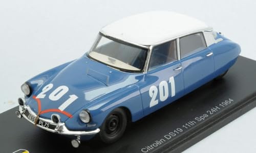 MODELLINO IN SCALA Spark Model KOMPATIBEL CON CON Citroen DS19 N.201 24 H-SPA 1964 G.VERRIER-A.BERTAUT 1:43 Modell Maßstab 100SPA01 241217 MODELLINO IN SCALA Spark Model KOMPATIBEL CON CON Citroen DS19 N.201 24 H-SPA 1964 G.VERRIER-A.BERTAUT 1:43 Modell Maßstab 100SPA01 241217 von Spark Model