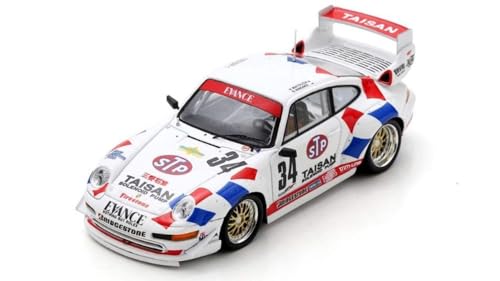 Modell in Scala Spark Model kompatibel mit Con STP TAISAN Porsche 993 GT2 N.34 Rd.6 Gewinner GT1 JGTC 1995 MATSUDA-Suzuki Modell Scale SJ153 241217 Modell in Scala Spark Model kompatibel mit Con STP TAISAN Porsche 993 GT2 N.34 Rd.6 Gewinner GT1 JGTC 1995 MATSUDA-Suzuki Modell Scale SJ153 241217 von Spark