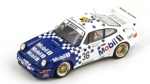 Modellino Scala kompatibel mit Con Porsche 911 Carrera RSR 3.8 N.38 Winner 24 H SPA 1993 FITTIPALDI-ALZEN J SPARK MODEL 43SPA1993 von Spark