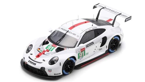 Modellino Scala kompatibel mit Con Porsche 911 RSR-19 N.91 24 H LM 2021 Bruni-LIETZ-MAKOWIECKI 1:18 SPARK MODELL 18S725 von Spark