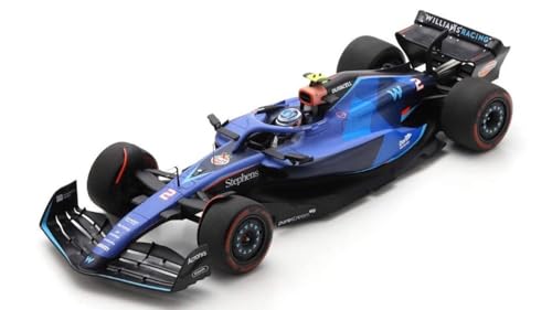 Modellino Scala kompatibel mit Con Williams F1 N.2 Bahrain GP 2023 Logan Sargeant 1:18 Spark Modell 18S951 von Spark