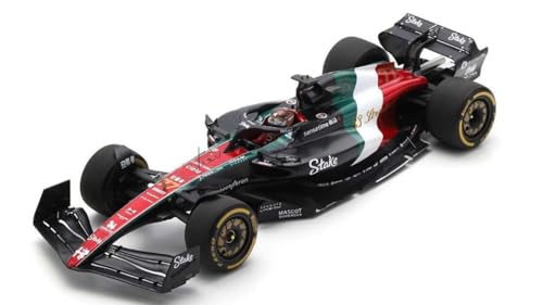 Modellino in Scala Spark Model kompatibel mit Alfa Romeo C43 N.77 Italian GP 2023 V.BOTTAS 1:18 Modell Maßstab 18S970 241217 Modellino in Scala Spark Model kompatibel mit Alfa Romeo C43 N.77 Italian GP 2023 V.BOTTAS 1:18 Modell Maßstab 18S970 241217 von Spark Model