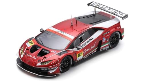 Modellino in Scala Spark Model kompatibel mit CON Gran Seed Lamborghini GT3 N.87 GT300 Super-GT 2021 K.Matsuura-N.Sakaguch Modellmaßstab SGT011 241217 von Spark