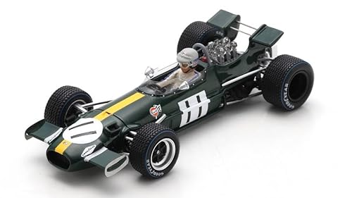 Spark Model Maßstabsmodell kompatibel mit BRABHAM BT26A Jack Brabham 1969 N.11 6th DUTCH GP 1:43 S8318 von Spark Model