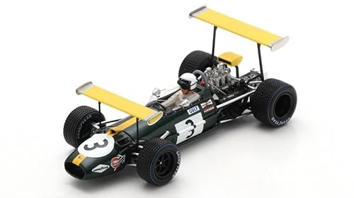 Spark Model Maßstabsmodell kompatibel mit BRABHAM BT26A Jack Brabham 1969 N.3 SPANISH GP 1:43 S8314 von Spark Model