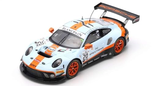 Modell in Scala Spark Modell kompatibel mit Con Porsche 911 GT3 R N.20 Gewinner 24 H-SPA 2019 LIETZ-ESTRE CHRISTENSEN 1:43 MODELL Maßstab 43SPA2019 241217 Modell in Scala Spark Modell kompatibel mit Con Porsche 911 GT3 R N.20 Gewinner 24 H-SPA 2019 LIETZ-ESTRE CHRISTENSEN 1:43 MODELL Maßstab 43SPA2019 241217 von Spark