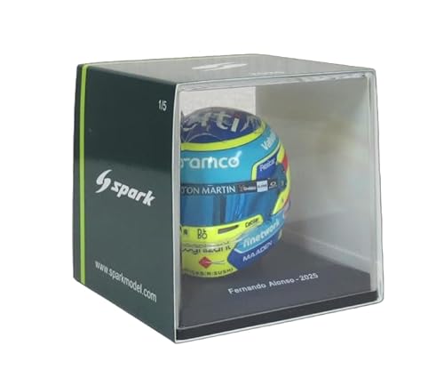 SPARK 1/5 Fernando Alonso Helm F1 Season Car 2025 5HF192 von Spark