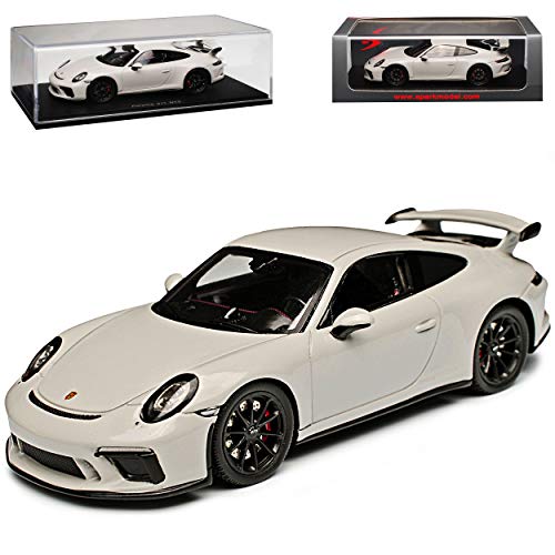 Spark Porsche 911 991 II GT3 Coupe Grau Modell ab 2012 Ab Facelift 2015 1/43 Modell Auto von Spark