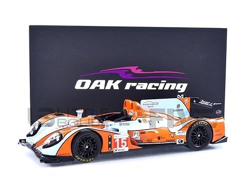 Spark - S18076 – Miniatur-Fahrzeug – Modell im Maßstab – Oak Pescarolo Judd Oak Racing Gulf Lmp1 – Le Mans 2012 – Maßstab 1:18 von Spark