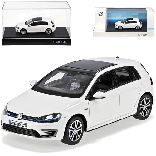 Spark Volkwagen Golf VII GTE 5 Türer Weiss Ab 2014 1/43 Modell Auto von Spark