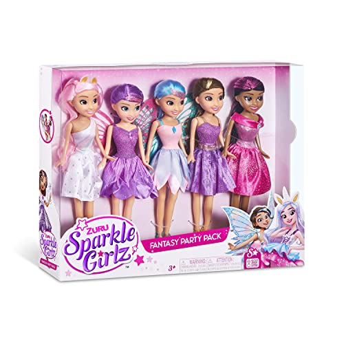 Sparkle Girlz Fantasy Puppen 5er-Set von ZURU von Sparkle Girlz