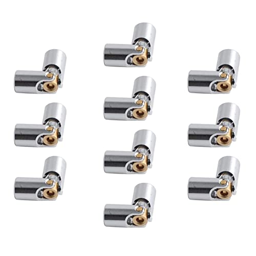 Sparkleiot 10 Stück Metall Universalgelenk 3L Neue verbesserte Aluminiumlegierung kompatibel mit Legoeds Bricks MOC Power Functions 61903 Schaftkupplung 62520 Sparkleiot 10 Stück Metall Universalgelenk 3L Neue verbesserte Aluminiumlegierung kompatibel mit Legoeds Bricks MOC Power Functions 61903 Schaftkupplung 62520 von Sparkleiot