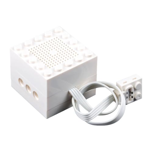 Sparkleiot Bluetooth-Lautsprechermodul für legoeds & MOC-Bauten – Drahtloser Sound für Autos, Züge, Spieluhren – Kompatibel mit Smartphones (Weiß, 4x4x3.2 cm) Sparkleiot Bluetooth-Lautsprechermodul für legoeds & MOC-Bauten – Drahtloser Sound für Autos, Züge, Spieluhren – Kompatibel mit Smartphones (Weiß, 4x4x3.2 cm) von Sparkleiot
