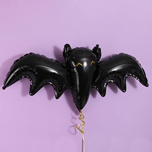 Halloween Fledermaus-Ballon – 10 Stück – 78,7 x 58,7 cm, schwarze Folien-Fledermaus-Ballon, nur zum Befüllen – lustige, niedliche Halloween-Party-Dekoration Halloween Fledermaus-Ballon – 10 Stück – 78,7 x 58,7 cm, schwarze Folien-Fledermaus-Ballon, nur zum Befüllen – lustige, niedliche Halloween-Party-Dekoration von Sparkles Partyware