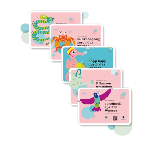 Kinder Schwimmen beibringen - mit wasserfesten Karten Kinder Schwimmen Lernen - Spass im Wasser - 5er Set: Einsteiger - ohne Tattoos Kinder Schwimmen beibringen - mit wasserfesten Karten Kinder Schwimmen Lernen - Spass im Wasser - 5er Set: Einsteiger - ohne Tattoos von Spass im Wasser