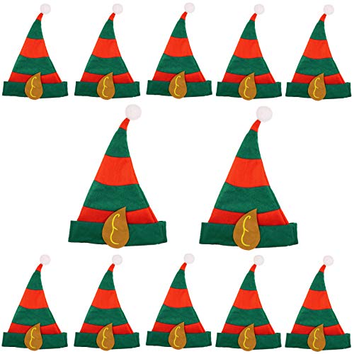 12 x Elfenmütze Hut für Elfen für Kostüm Elfe Waldgeist Elfenhut 12 x Elfenmütze Hut für Elfen für Kostüm Elfe Waldgeist Elfenhut von Spassprofi