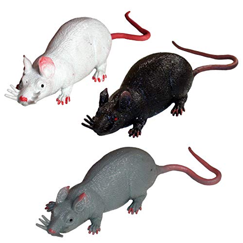 3 weiche Stretch Ratten aus Gummi 30cm Ratte Horror Gummiratte Scherzartikel 3 weiche Stretch Ratten aus Gummi 30cm Ratte Horror Gummiratte Scherzartikel von Spassprofi