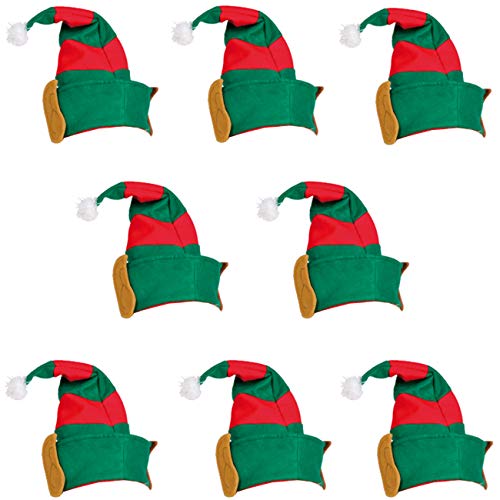8 x Elfenmütze Hut Mütze für Elfen für Kostüm Elfe Waldgeist Elfenhut 8 x Elfenmütze Hut Mütze für Elfen für Kostüm Elfe Waldgeist Elfenhut von Spassprofi