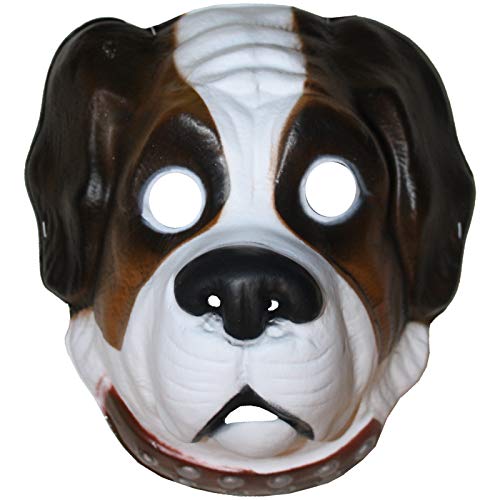 Spassprofi Schöne Tiermaske zum Aufsetzen Maske Dog Bernhardiner Plastik Spassprofi Schöne Tiermaske zum Aufsetzen Maske Dog Bernhardiner Plastik von Spassprofi
