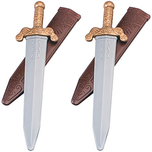 Spassprofi 2 Schwerter für Kostüm Römer Legionär Gladiator Schwertkämpfer von Spassprofi