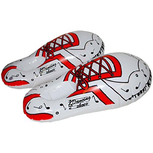Spassprofi Aufblasbare Riesen Schuhe Sneaker 1 Paar Bunte Clownsschuhe aufblasbar Party Clown Spassprofi Aufblasbare Riesen Schuhe Sneaker 1 Paar Bunte Clownsschuhe aufblasbar Party Clown von Spassprofi