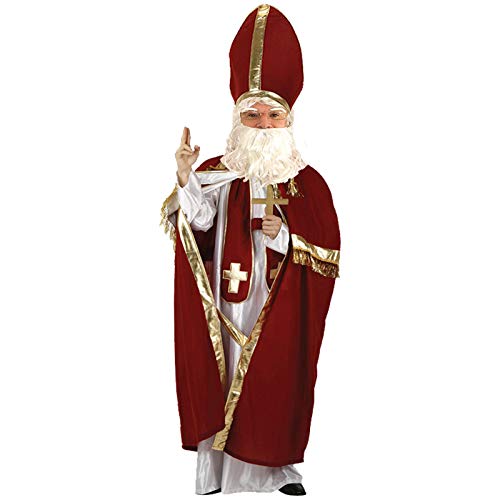 Spassprofi Edles Kostüm Bischof Größe M mit Perücke Bart und Kreuz Bischofskostüm Nikolaus Spassprofi Edles Kostüm Bischof Größe M mit Perücke Bart und Kreuz Bischofskostüm Nikolaus von Spassprofi