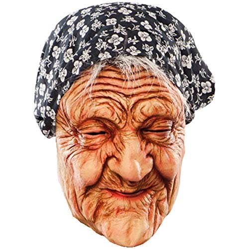 Spassprofi Omamaske Maske alte Frau Halbmaske Oma Greisin Großmutter Uroma mask Faschingsmaske Spassprofi Omamaske Maske alte Frau Halbmaske Oma Greisin Großmutter Uroma mask Faschingsmaske von Spassprofi